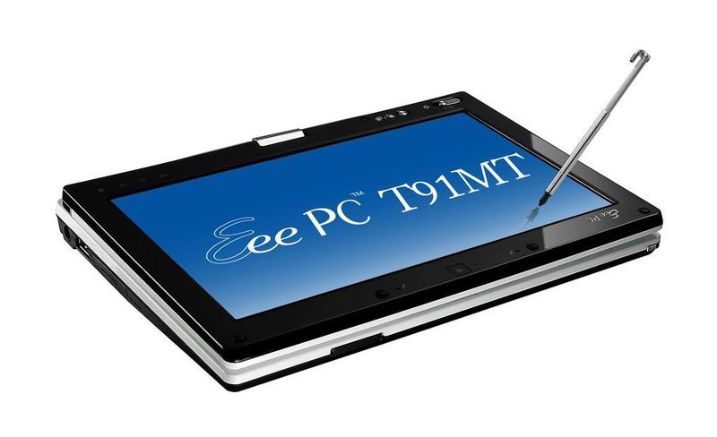 Der Eee kann sich mit einem Dreh in einen digitalen Notizblock verwanden. Mit dem mitgelieferten Stift lassen sich handschriftlich Notizen anlegen. (Archiv: Vogel Business Media)