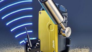 ZS 92 SR mit RF I/O-Modul  (Bild: Steute Technologies)