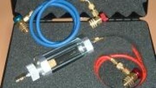 Klimadiagnose für Profis: Mit dem Schauglas von BG Products. (Foto: BG Products)