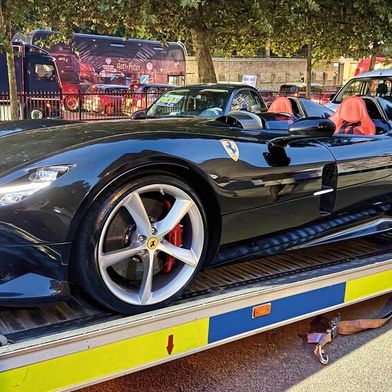 Die Londoner Polizei geht rigoros gegen Verkehrssünder vor. Unter den betroffenen Fahrern war der Halter eines Ferrari Monza SP2. (Bild: Metropolitan Police London)