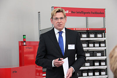 Eberhard Scheuber, Geschäftsführer der Würth Industrie Service: 