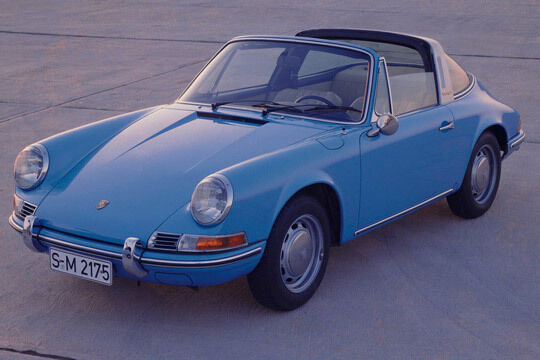 Ur-Elfer Targa von 1970. (Porsche)