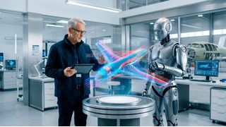 Industrial AI macht Produktdaten zur regulierten Logistikinfrastruktur. Das verändert die Rolle der Intralogistik. (Bild: © FutureShift_Studio - stock.adobe.com)