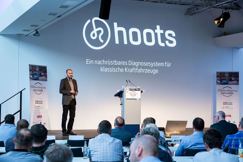 Völlig neu und erstmals vor wenigen Wochen vorgestellt: Das Diagnosesystem von Hoots ist ein bisher einmaliges Konzept für klassische Fahrzeuge. (Stefan Bausewein)
