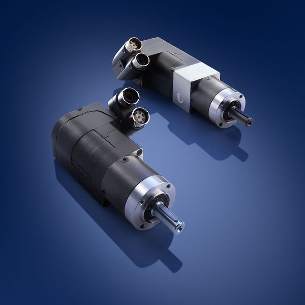 Das Motordirektanbau-Planetengetriebe 8GM (links) ist in der Leistungsklasse bis 1,3 kW der wahrscheinlich kürzeste Getriebemotor auf dem Markt. (Archiv: Vogel Business Media)