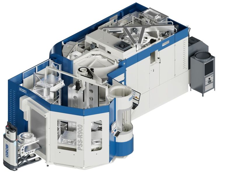 «PSS R900» + 2x «GMR» + «G550» (Bild: Grob-Werke GmbH & Co. KG)