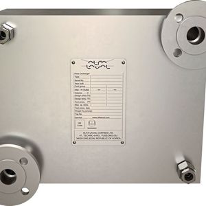 Der diffusionsgeschweißte Wärmetauscher Hybloc von Alfa Laval beschleunigt die Betankung von Kraftfahrzeugen mit Wasserstoff(Bild:  Alfa Laval)