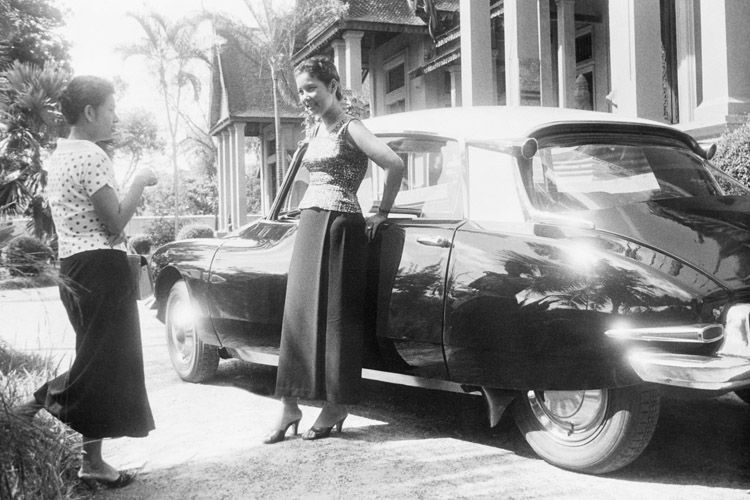 Kolonialstil: Die Citroën DS 19 wurde seit 1957 auch in der südvietnamesischen Hauptstadt Saigon verkauft.  (Foto: Citroën )