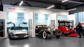 Die EVO Eitel & Volland GmbH bietet ihre Dienstleistungen rund um Oldtimer nun auch Privatkunden an. (Bild: Evo)