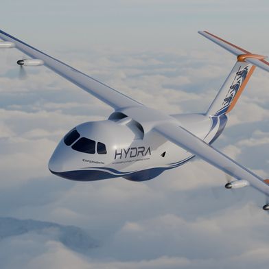 Die zehnte DLR Design Challenge verbindet Nachwuchsförderung mit Forschung für die Luftfahrt von morgen. Durchgesetzt hat sich in diesem Jahr das 
Flugzeugkonzept Hydra. (Bild: TU Berlin/HYDRA)