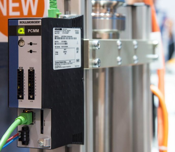 Auch beim Motion Controller PCMM funktioniert die Kommunikation mit Ethercat. (Kollmorgen)