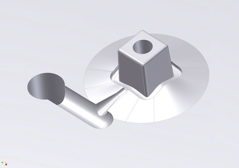 Bild 7: Modell der Formteilhälften...  (Bild: Fraunhofer-IWU)