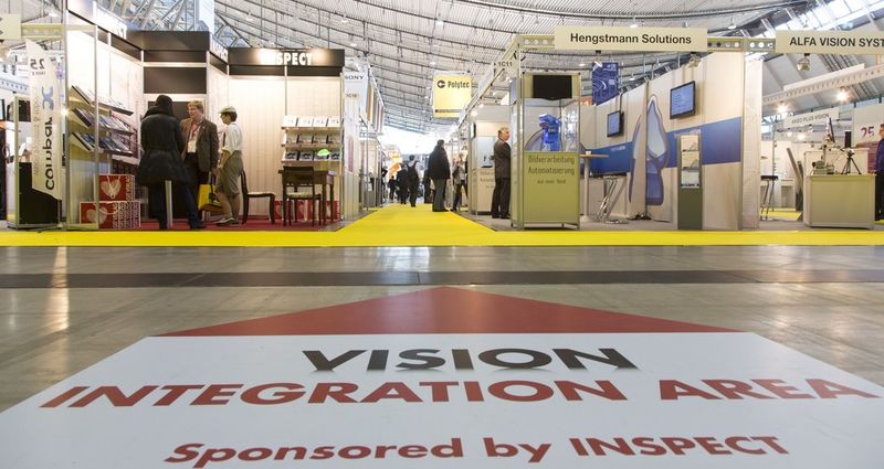 Die spezielle Plattform „Integration Area“ innerhalb der Weltleitmesse Vision findet immer mehr Zuspruch, insbesondere auch aus dem Ausland. Sie ist explizit für System- und Lösungsanbieter gedacht. (Bild: Messe Stuttgart / K.Tschovikov)