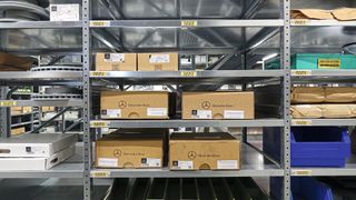 Viele Mercedes-Benz-Partner betreiben das Ersatzteilgeschäft auch heute schon professionell. Das Interesse an Parts pro Plus sei trotzdem hoch. (Bild: Rosenow – VCG)