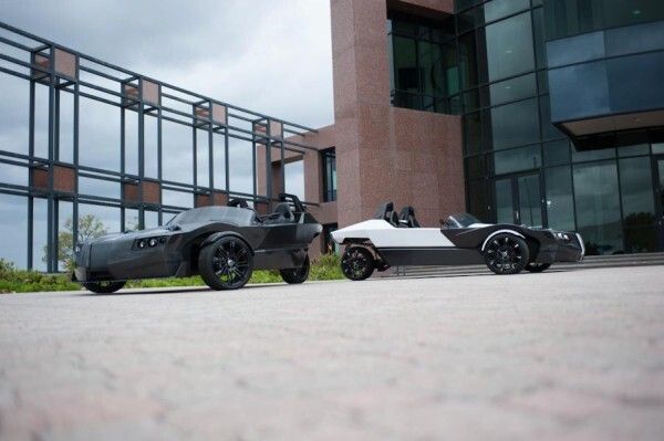 Der Torq Roadster: das elektrisch angetriebene Trike mit 300 kW könnte in einem Batman-Film mitspielen (Epic Electric Vehicles)