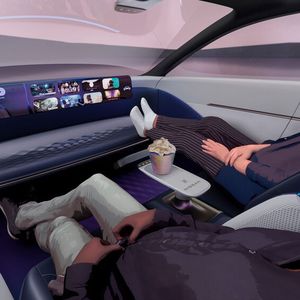 Der Innenraum wird sich bis zum für 2025 geplanten Serienstart noch stark ändern.(Bild:  Nissan)