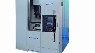 Bild 1: Die My-Trunnion-1 ist ein Bearbeitungszentrum von Kitamura für Präzisionsteile bis zu 350 mm Durchmesser. (Archiv: Vogel Business Media)