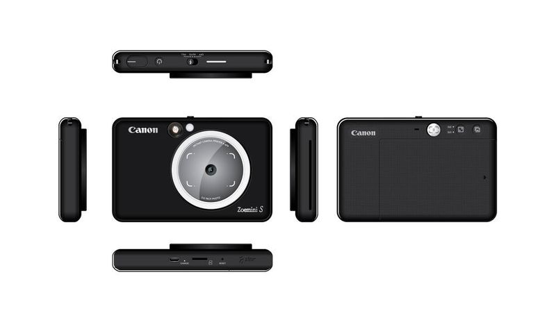 Der Zoemini S besitzt eine 8 Megapixel-Kamera sowie eine Ring- und Hilfslicht für gute Aufnahmen. (Canon)