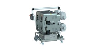 High-performance melt filters remove impurities and contaminants from the recycling melt stream. (Source: Maag Group)
