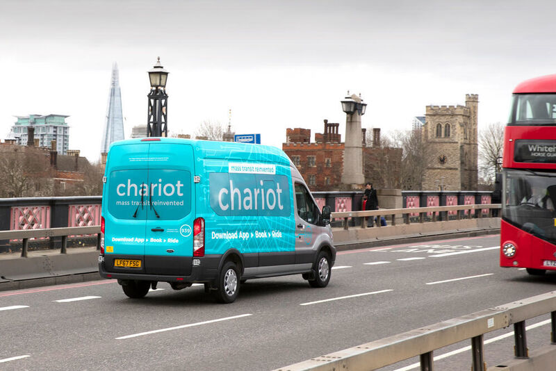 In London ist seit Jahresanfang der Shuttle-Service „Chariot“ von Ford aktiv. (Ford)