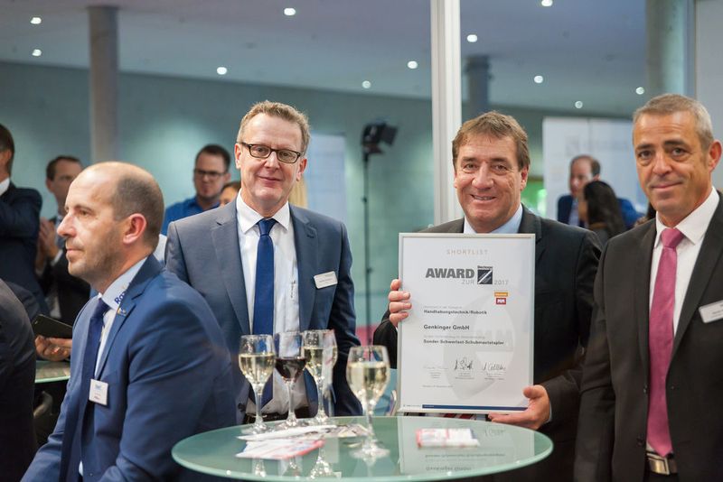 Stolze Shortlistgewinner: Genkinger. (VBM, Hauenstein)