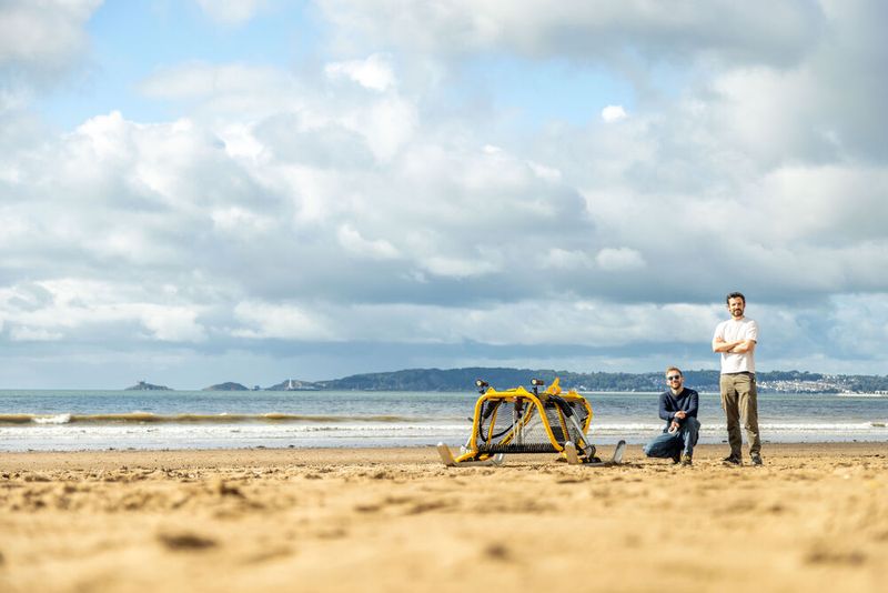 Das Projekt zum Schutz von Seegras in Grossbrittanien wird von Meeresschutzexperten geleitet. Die Unterweasser-Erntemaschine wurde mit von Mouser gelieferten Bauteilen gebaut und entwickelt. (Bild: Mouser)