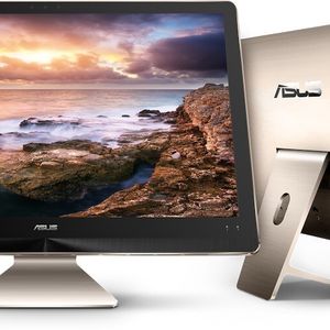 Der Asus Zen AiO nutzt bereits den kommenden Skylake-Prozessor von Intel. In dem schlankenn Aluminium-All-in-One hat Asus zudem einen superschnellen USB-3.1-Gen2-Controller und die neuen USB-Typ-C-Buchsen untergebracht.