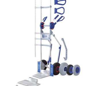 Garantiert ist laut Hersteller jedes einzelne Teil einer Expresso-Sackkarre auch als Ersatzteil bestellbar, was zum Beispiel über den Webshop sehr flott geht.(Bild:  Expresso)