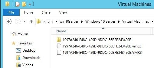 Abbildung 2: Das neue Dateiformat für virtuelle Rechner in Windows 10 verspricht auch mehr Stabilität. (Joos)