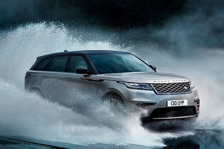 Der Range Rover Velar positioniert sich zwischen Evoque und Range Rover Sport. (Land Rover)