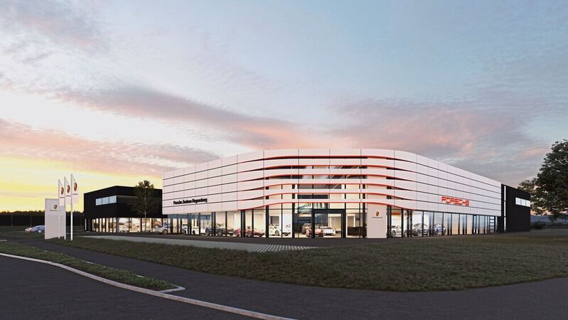 Bis Ende 2023 will die Jepsen-Autogruppe das neue Porsche-Zentrum Regenburg bauen.