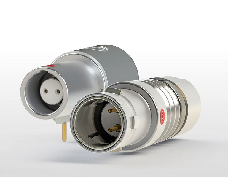 Das S1-Pinlayout der metallischen Push-Pull-Rundsteckverbindern soll die Übertragung von Single Pair Ethernet bis zu 10Gbit/s nach IEC 802.3ch und von Automotive Ethernet-Signalen nach dem Open Alliance Standard TC9 ermöglichen. (Bild: Yamaichi)