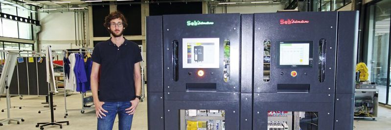 Michael Wendling est chef de projet Industrie 4.0 à la Swiss Smart Factory. Michael Wendling est chef de projet Industrie 4.0 à la Swiss Smart Factory.