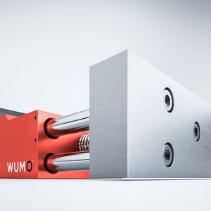 Darüber hinaus ergaben sich weitere Einsatzbereiche für den E-Blockzylinder, wie etwa in Spannsystemen oder als Möglichkeit für Dichtheits- oder Druckprüfvorrichtungen von Aluminiumgussteilen, sagt Wumo. Momentan sind diese noch durch pneumatische Systeme dominiert. (Bild:  Chimerical)