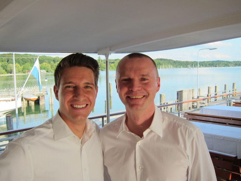 Keine Oberkellner, sondern Michael Bajtala (Orchestra) und Maik Konopka (EMC) (Orchestra)
