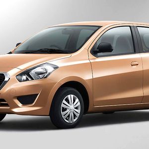 Kurz nach der Vorstellung des Go folgte der Hinweis auf die größere Variante Go+.(Foto: Nissan/Datsun)