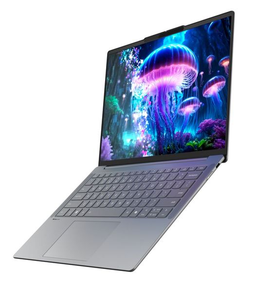 Das IdeaPad Slim 5i Ultra ist ein nur 1,15 kg schweres 14-Zoll-Notebook mit OLED- oder IPS-Panel und Intel-Core-Ultra-Prozessoren. (Bild: Lenovo)