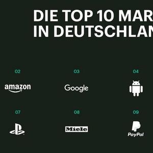 Die Top 10 Marken in Deutschland