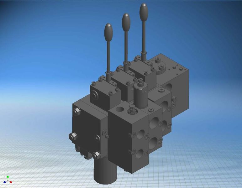 3D-Modell  ... des Proportional-Wegeschiebers Typ ‚PSL‘ von HAWE Hydraulik. (Archiv: Vogel Business Media)