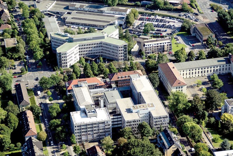 Der Hauptsitz des Unternehmens befindet sich bis heute in Dortmund. (Thyssenkrupp)