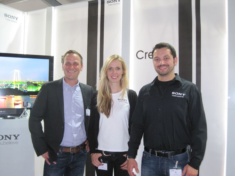 Das Sonic Sales Support Team (v.l.) Heiko Stern, Sarah Wilkes, Floran Peifer (Archiv: Vogel Business Media)