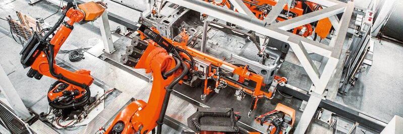 Smarte Produktion: Roboter im Einsatz