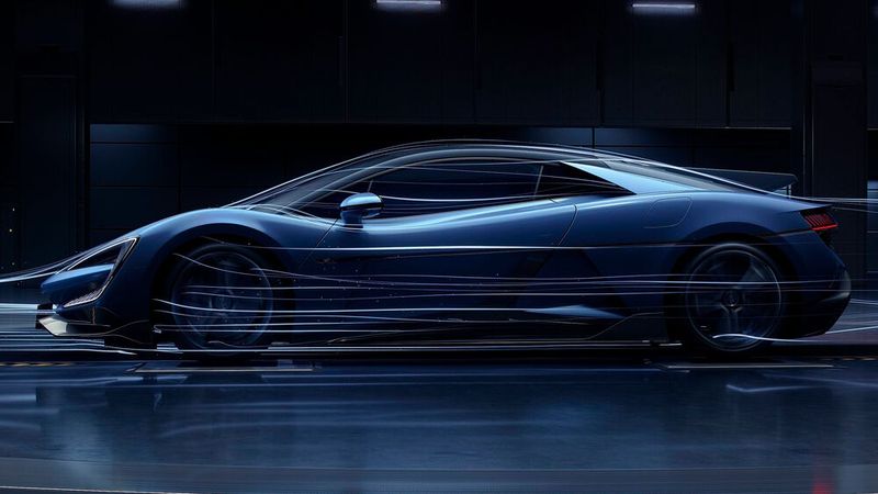 Das Aerodynamiksystem des U9 kann sich an die Fahrsituation anpassen. (Bild: BYD)