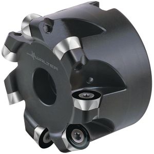 Der zur Schruppbearbeitung eingesetzte Rundplatten-Fräser F2334.