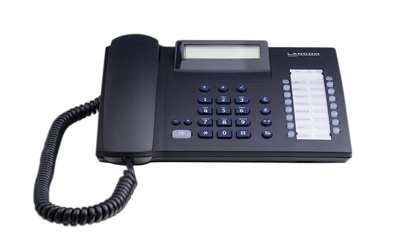 Das VoIP-Telefon VP-100 unterscheidet sich äußerlich kaum von einem »normalen« Telefon. (Archiv: Vogel Business Media)