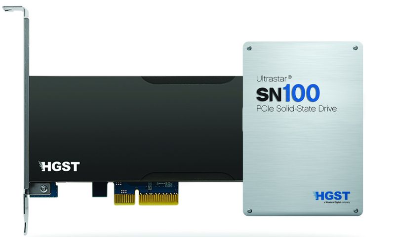 Kompaktformat für 3,2 TByte Speicherkapazität: Halbe Bauhhöhe und Halbe Höhe (HGST)