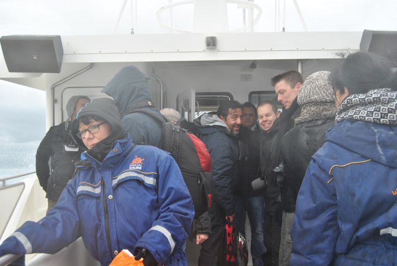 An Deck des Whale-Watching-Bootes (Archiv: Vogel Business Media)