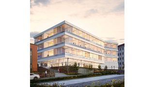 Eine Vision des neuen Laborgebäudes am Leibniz-Institut für Naturstoff-Forschung und Infektionsbiologie in Jena (Leibniz-HKI)