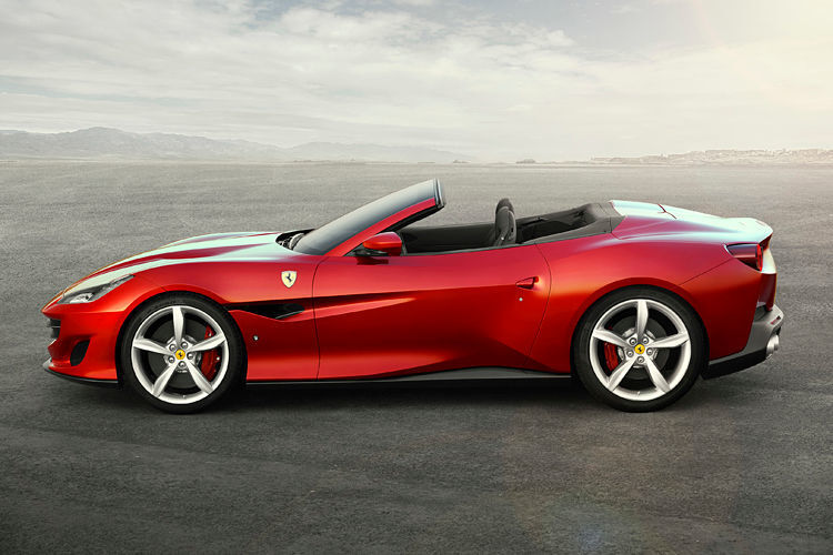 Das Chassis des 4,59 Meter langen, 1,94 Meter breiten und 1,32 Meter hohen Portofino wurde komplett neu konsturiert. (Ferrari)