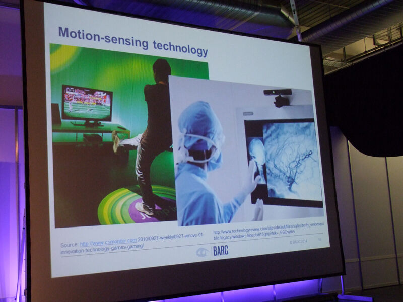 Ein Beispiel für die „Consumerization“ der IT: Technik, mit der sich IT-Systeme per Bewegung steuern lassen, wurde ursprünglich für Spielekonsolen entwickelt. Heute werden Kinect & Co. unter anderem in Krankenhäusern eingesetzt. (nl)
